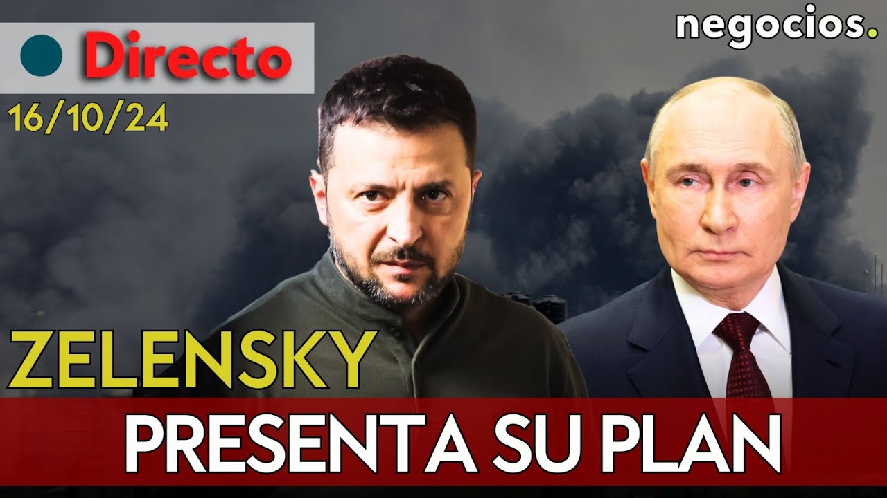 DIRECTO | ZELENSKY PRESENTA EL PLAN DE LA VICTORIA: ASÍ PRETENDE “OBLIGAR A PUTIN” A FIRMAR LA PAZ