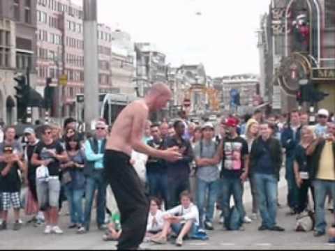 Street Performers at the Dam Square