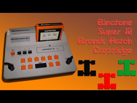 Binatone Superstar - Brands Hatch Cartridge (1977 Pong Console)