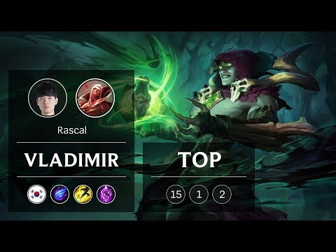 Vladimir Top vs Renekton - KR Challenger Patch 8.24