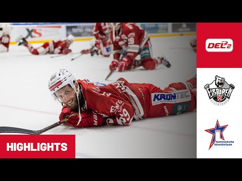 DEL2: Eisbären Regensburg vs. Ravensburg Towerstars | Highlights