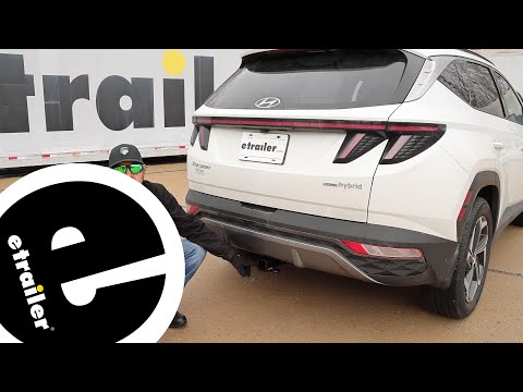 etrailer | Installation: Curt Trailer Hitch Receiver on a 2024 Hyundai Tucson