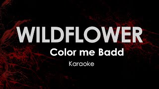 Wildflower - Color me Badd Karaoke