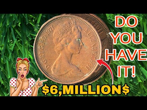  1971 Two New Pence Coin | Queen Elizabeth II Rare Coin Value | UK Coin History | Old Gold Coins