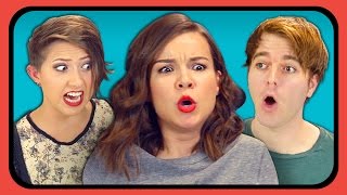 YouTubers React to Gimme Pizza Slow (Olsen Twins)