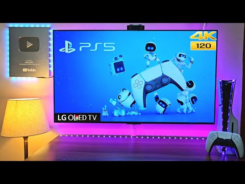 PS5 on LG OLED C3 42" 4K 120Hz TV