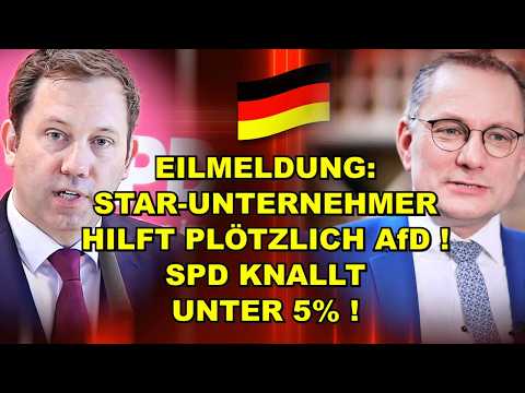 EIL: STAR-Unternehmer HILFT AfD! SPD RAUS!