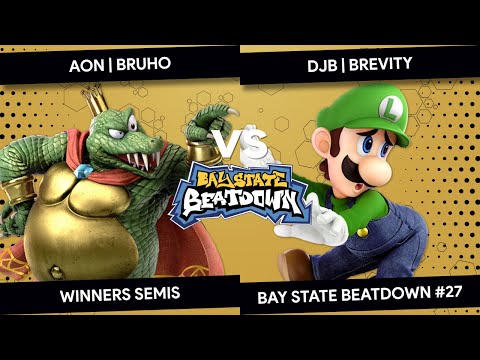 Bay State Beatdown #27 - Brevity (Luigi, Palutena) vs Bruho (King K Rool) - Winners Semis