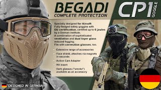 Begadi CP1 Schutz Brillen System - Vorstellung und Montage