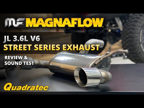 Magnaflow Street Series Exhaust Review & Sound Test for Jeep Wrangler JL with 3.6L V6