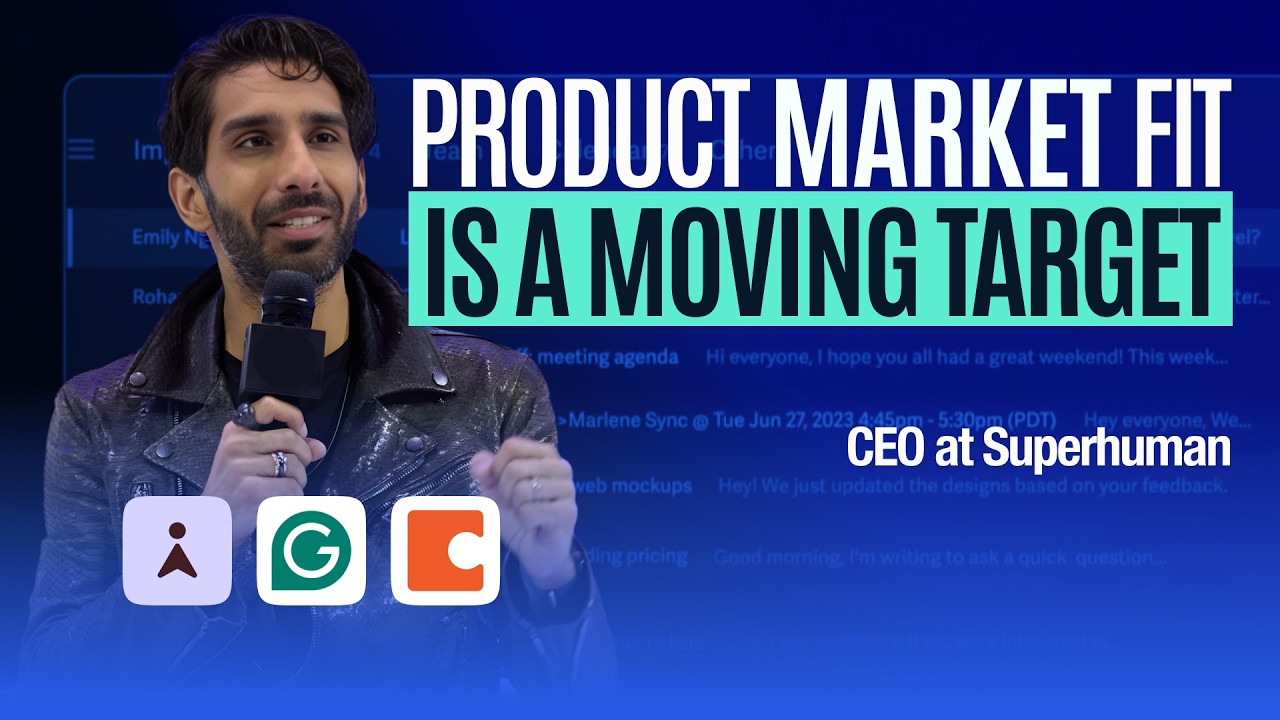 Superhuman Mail CEO on Rediscovering Product-Market Fit in the Age of AI