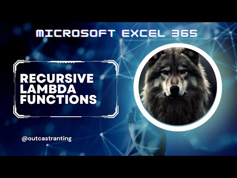 Recursive Lambda functions in Excel working in loops