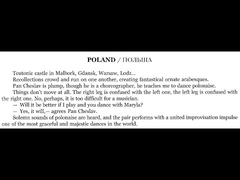 Vladimir Korovitsyn - Musical Journey round West European Countries (Narrated Score Video)