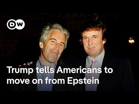 What's behind Donald Trump's latest comments on the Epstein Scandal? | DW News