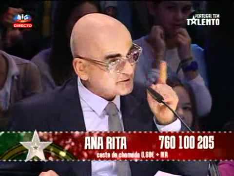 Portugal Tem Talento 1ª Semi Final - Ana Rita