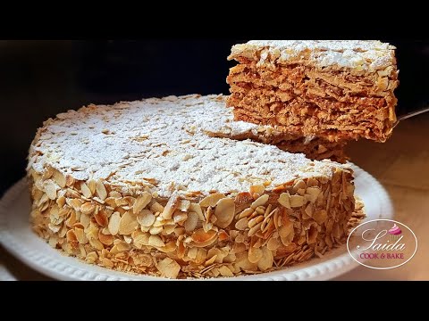 MANDELTORTE mit KAFFEE-ZIMT-CREME - OHNE MEHL! AGNES BERNAUER TORTE ❤️ unglaublich lecker & einfach!
