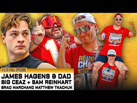 Parade Recap w/ Brad Marchand, Matthew Tkachuk, Sam Reinhart + James Hagens & his Dad - 570