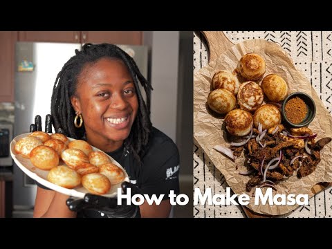 How to make Masa/Waina - West African Yeasted Cake