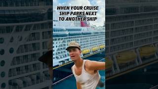 When You Spot the Cruise Ship Next to Yours 😂👋 #cruiselife
