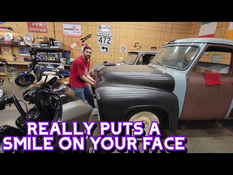 The '54 Ford F100 Hood Hinge Saga - Pugliese's Speed Shop EP 150