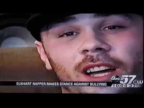 Channel ABC 57 News Interview: Elkhart Rapper Ayron COE Makes Stance Against Bullying