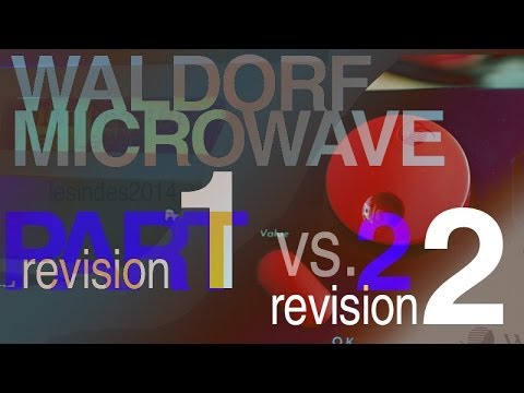 Two 1s -- WALDORF MICROWAVE 1 -- Comparing the revisions -- Part 2
