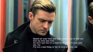 Justin Timberlake - Not a Bad Thing (official lyric video)
