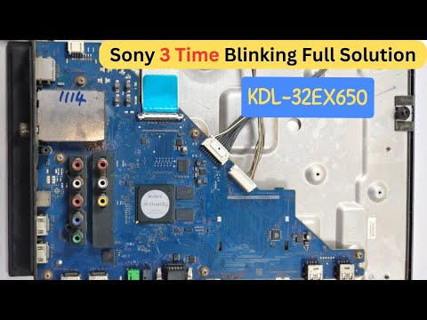 Sony KDL-32EX650 3 #time Blinking | Sony Tv Blinking Solution #full | Led Tv Repairing Institute
