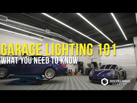 Garage Lighting | What you NEED To KNOW! - Lighting 101