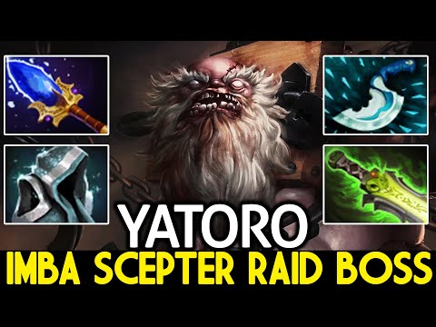YATORO [Pudge] Power of Butcher Carry Scepter Raid Boss Dota 2