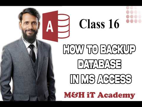 MS Access Tutorial for Beginners Class 17 How to Import Excel File into Access