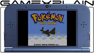 Pokémon Gold & Silver - Game & Watch (3DS Virtual Console)