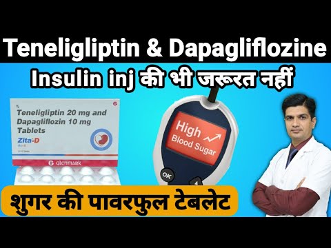 Zita-dm dapagliflozin metformin teneligliptin tablet, 20 mg ...
