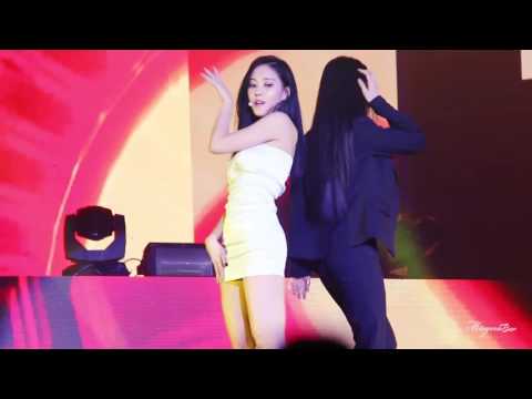[Fancam by MinYeonbar] Trouble Maker - Ji Yeon & Hyo Min