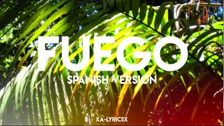 FUEGO (Spanish Version) - Eleni Foureira | Lyric Video