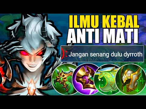 28 Kill!! Ilmu Kebal Anti Mati!! Build Dyrroth Tersakit 2023 - Item Dyrroth Tersakit 2023