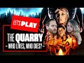 Let's Play The Quarry PS5 Part 1 - CAN YOU HACKETT? THE QUARRY PS5 GAMEPLAY