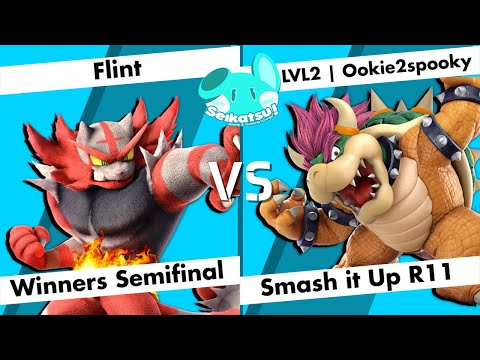 Flint (Incineroar) vs LVL2 | Ookie2spooky (Bowser) - WSF - Smash It Up R11 - Seikatsu