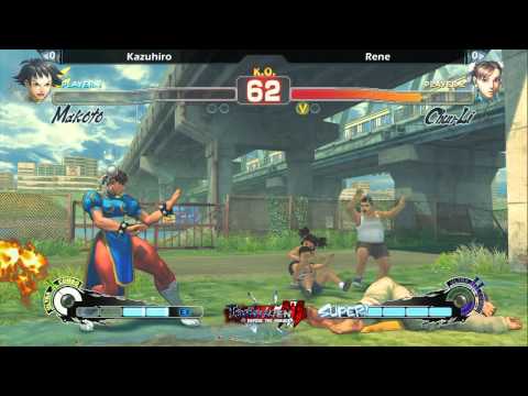 Toryuken 3 Day 1 - SSF4AE2012 - Rene vs Kazuhiro
