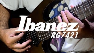 Ibanez RG7421 - відео 3