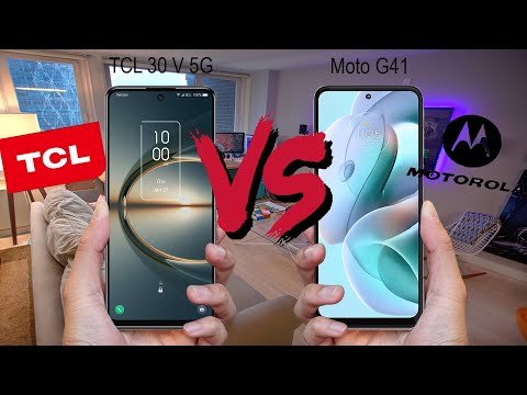 TCL 30 V 5G vs Motorola Moto G41||Animated Comparison||