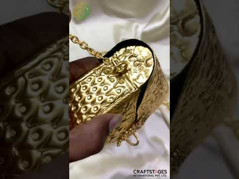 Handmade Designer Brass Clutch Bag