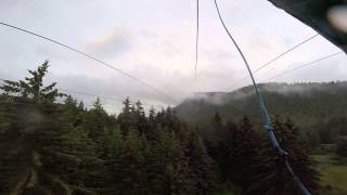 preview picture of video 'Icy Straight Zipline - The Actual Run Down - Hoonah Alaska - 8th July 2014'