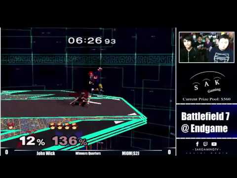 BF7 Winners Quarters - John Wick (Marth) vs MIOM|S2J (Captain Falcon)