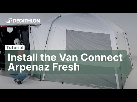 TUTORIAL - How to install the VAN CONNECT ARPENAZ FRESH ? | Decathlon_QUECHUA