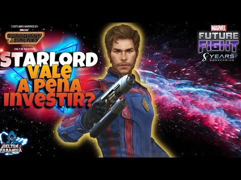 STARLORD T-3, LVL 80, COM TRAJE DO FILME, NOS LENDA E DORMAMMU - MARVEL FUTURE FIGHT
