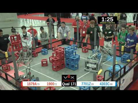 2015 VRC Sci Q171 - 1879A 1900 vs 7701Z 4303C - 30 to 48 - VEX Worlds 2015 - Science Division