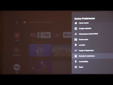 How to Allow Installation from Unknown Sources on XIAOMI Mi Smart Compact Projector