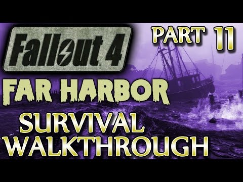 Ⓦ Fallout 4 Far Harbor DLC Walkthrough ▪ Part 11: Vim! Pop Factory [SURVIVAL]