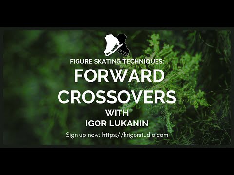 How to do Forward Crossovers - Figure Skating Techniques